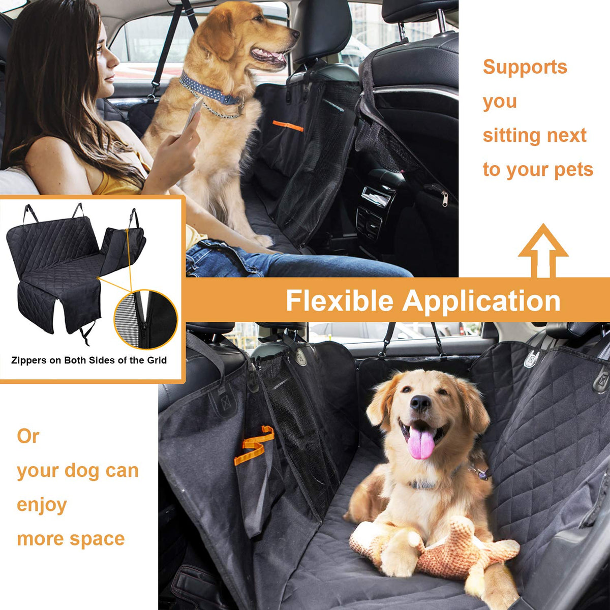 Maxton Dog Car Seat Covers Bed Accessory