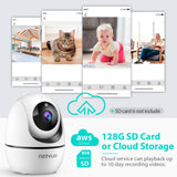 1080P Pet Camera with 2-Way Audio