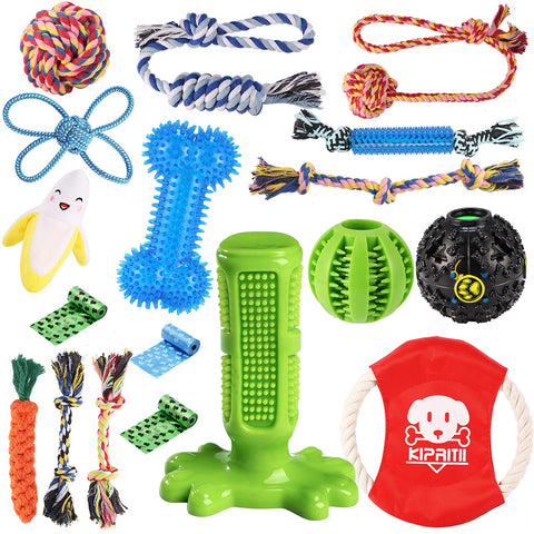 Dog Chew Toys - 18 Pack